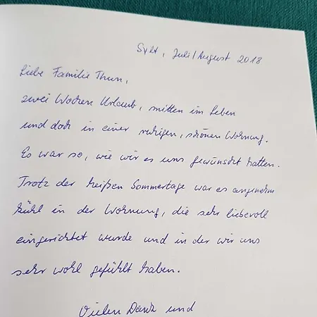 Apartamento Beachlife-sylt *